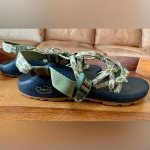 CHACO Green Strappy Sandals